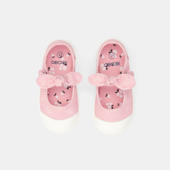 حذاء باليرينة من القماش...